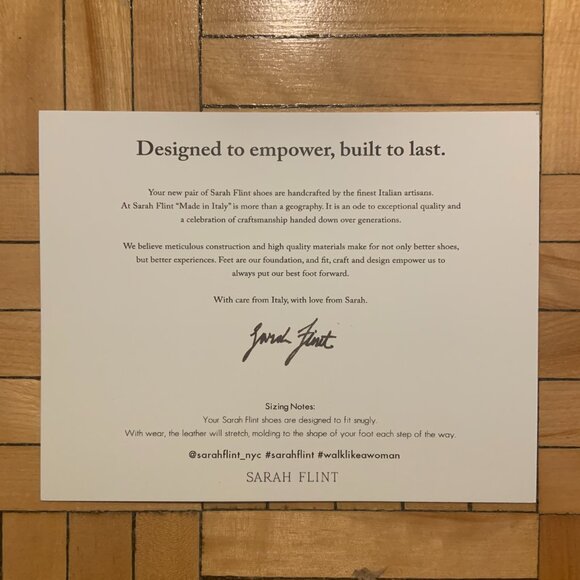 Sarah Flint flats- Natalie Saddle (7.5 US) - Picture 4 of 5